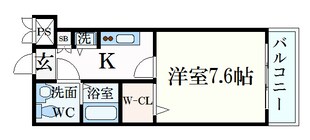 ディナスティ神戸元町通の物件間取画像